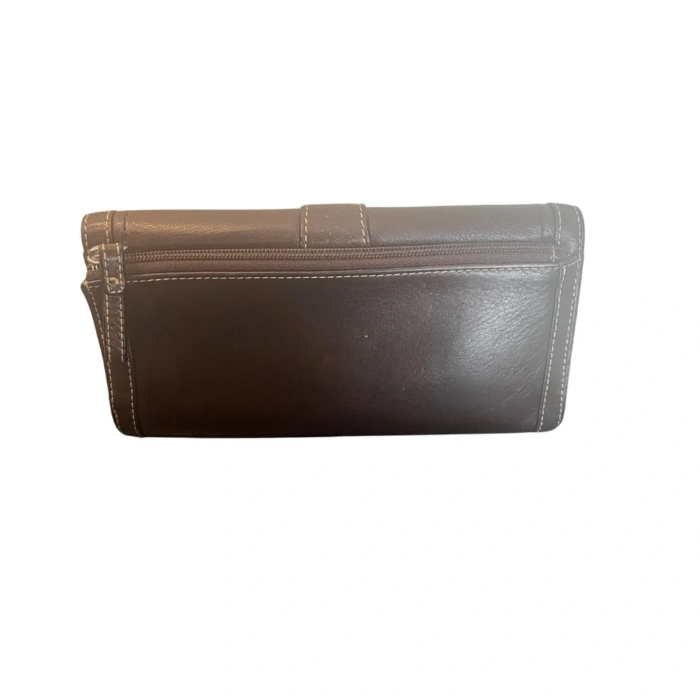 Coach SoHo Brown Trifold Wallet - Picture 5 of 14